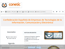 Tablet Screenshot of conetic.info